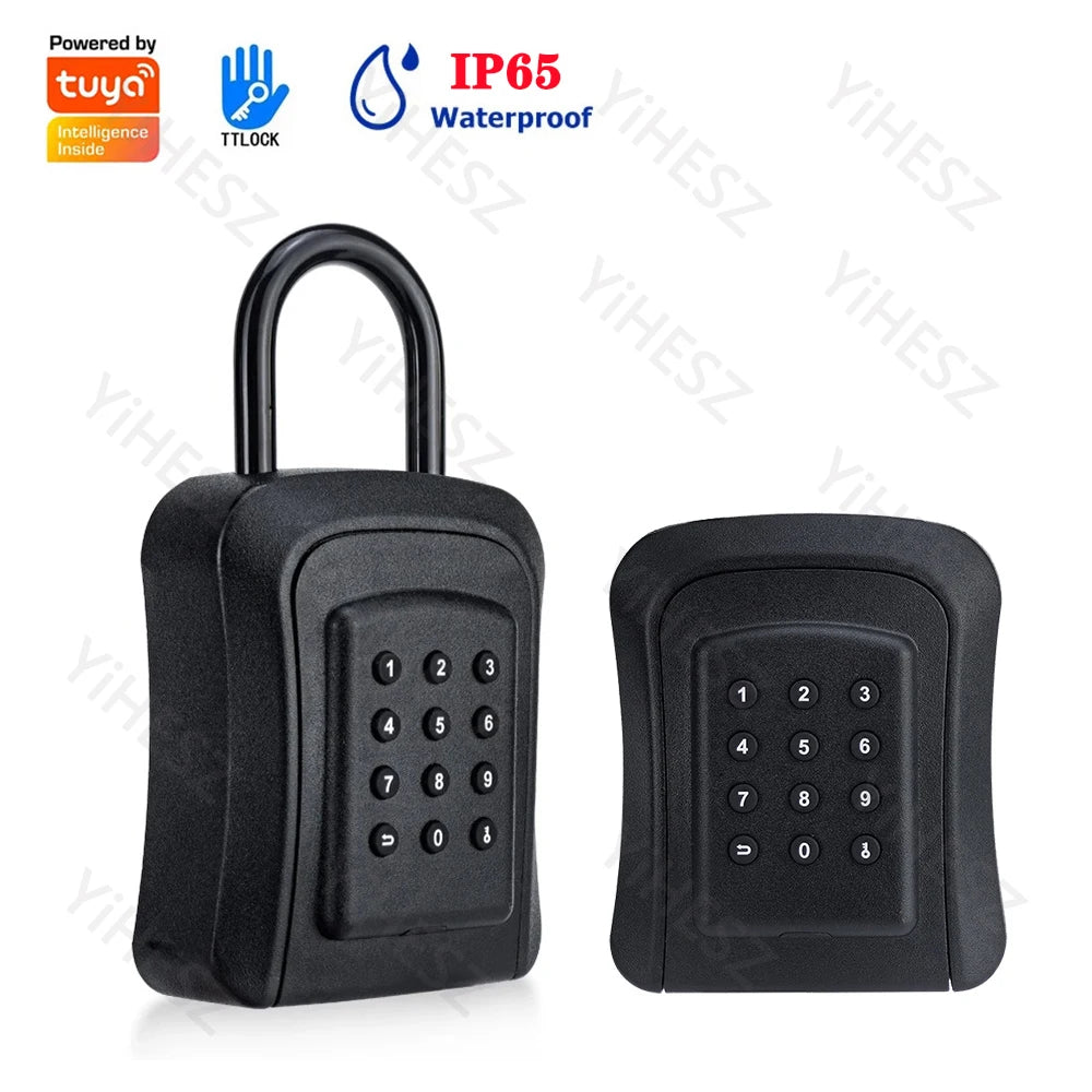 Tuya TTLock APP Key Box &ndash; IP65 Waterproof and App Unlock