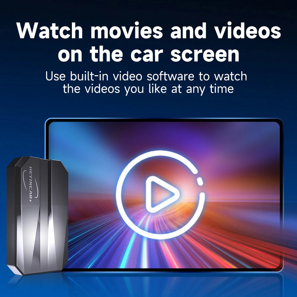 2025 HEYINCAR 5IN1 AI Box &ndash; Wireless Android Auto and CarPlay Integration