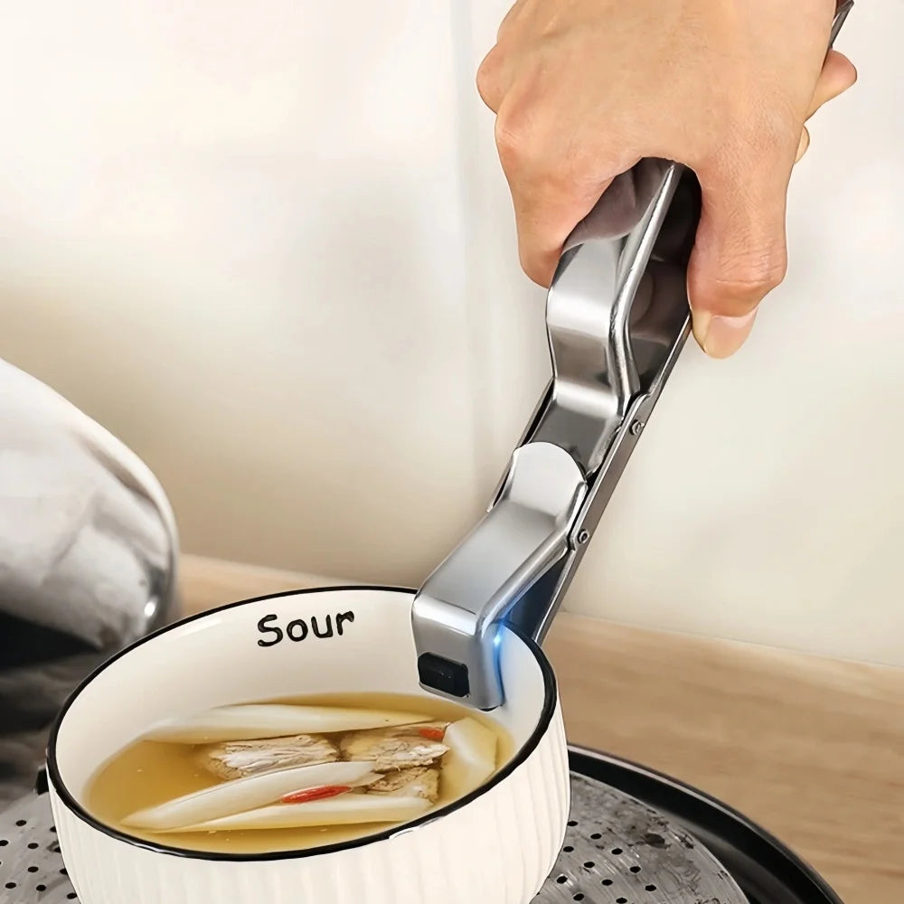 WUWANLI Stainless Steel Bowl Clip &ndash; Eco-Friendly Anti-Slip Design