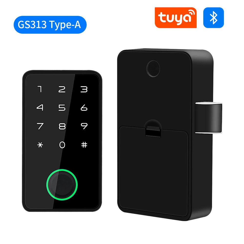 GS312-tuya - Hole Free Invisible Sensor Lock With RFID GS313-A-tuya
