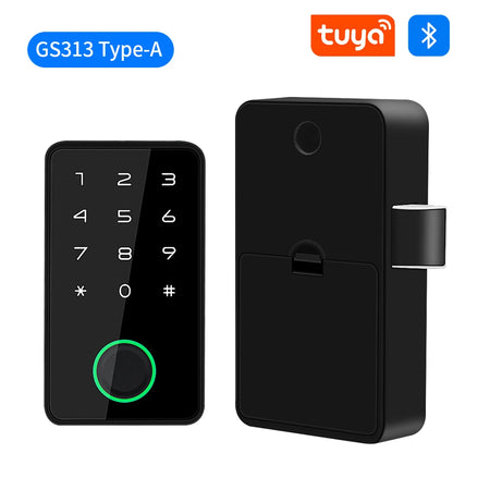 GS312-tuya - Hole Free Invisible Sensor Lock With RFID GS313-A-tuya