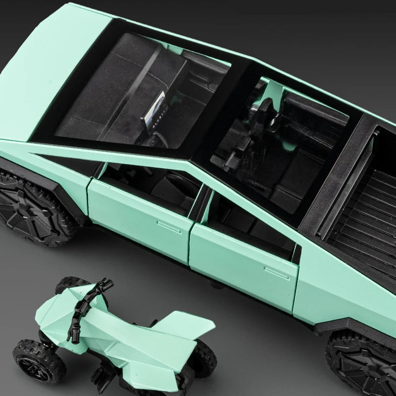 1/32 Scale Alloy Pickup Truck with Sound and Light Features