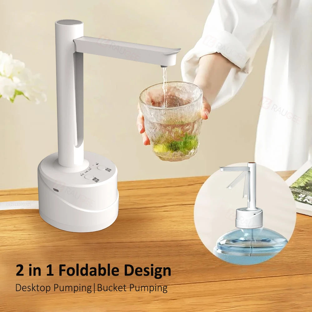 Raugee WT-910 Electric Water Gallon Pump &ndash; Foldable