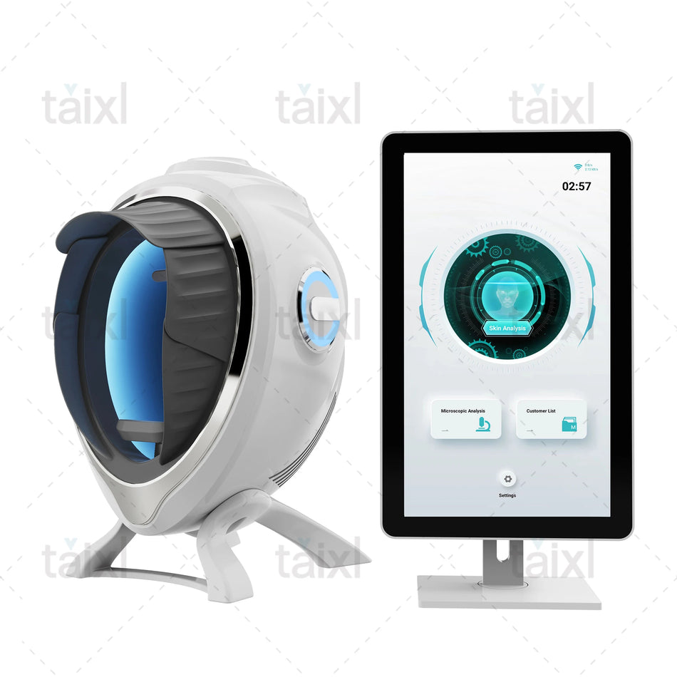 Scanner de Pele 3D Analisador Facial Espelho Mágico Portátil