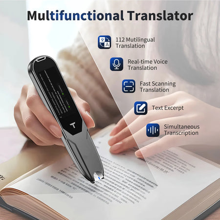 X10 Portable Scanning Reading Pen Translator - 112 Languages, WiFi, Smart Dictionary X10