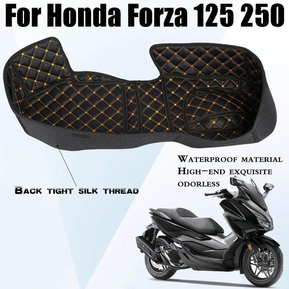 Honda Forza 125 NSS125 Zadel Opbergdoos, PU Lederen Achterkoffer Beschermer