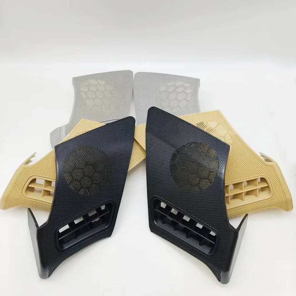 Dashboard Speaker Grille Covers Left Right Pair for Mercedes Benz W210 by InterCyprus Trading Ltd