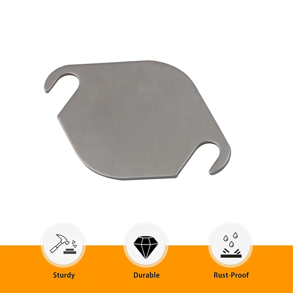 Placa de Cierre de Válvula de Acero Inoxidable para Ford 1.8 TDCi