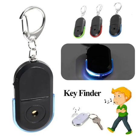 Smart Sound-Controlled Key Finder with LED Light
