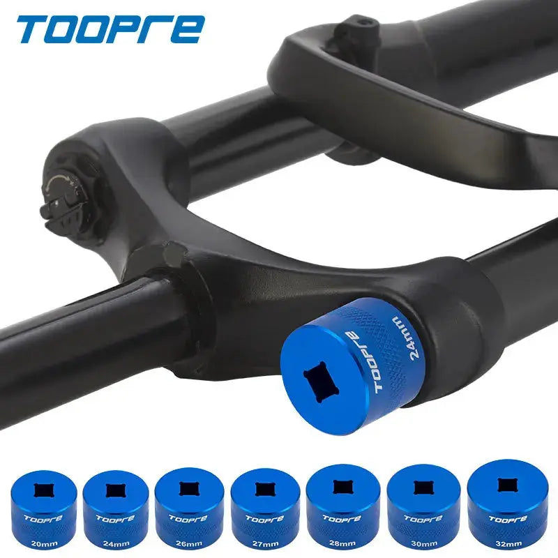 TOOPRE Bicycle Front Fork Shoulder Cover Disassembly Socket Bicycle Suspension Fork Upper Cover Wrench Maintenance Tool by InterCyprus Trading Ltd