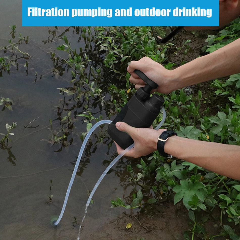 Portable Water Filter &amp; Survival Kit