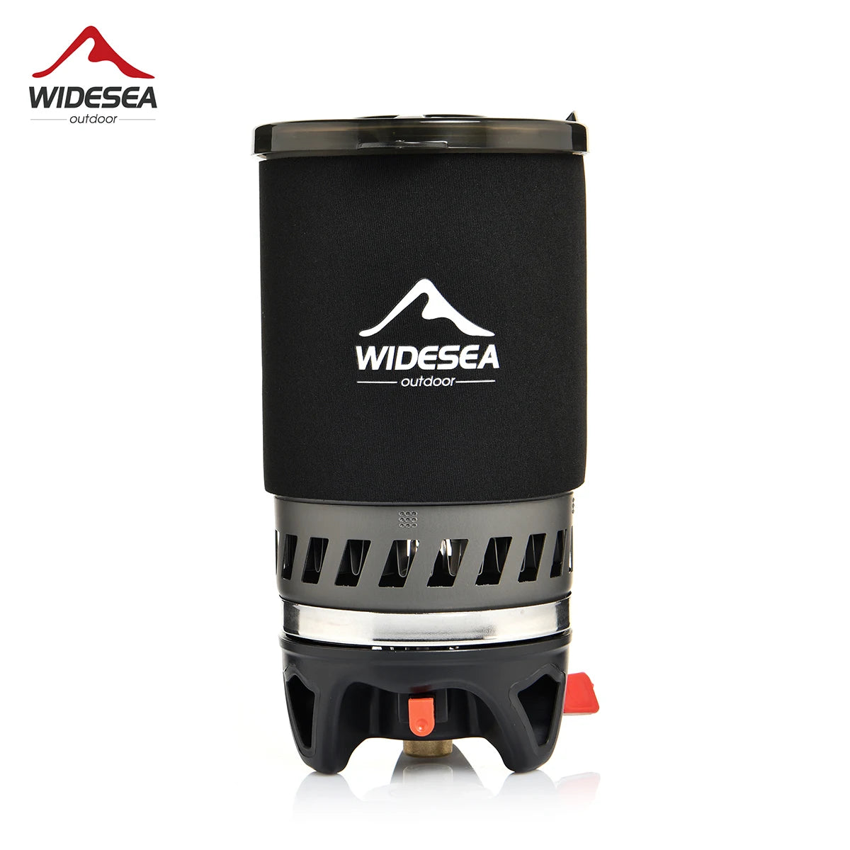 Widesea Outdoor Cooking System with Coffee Pot and Gas Stove pot set