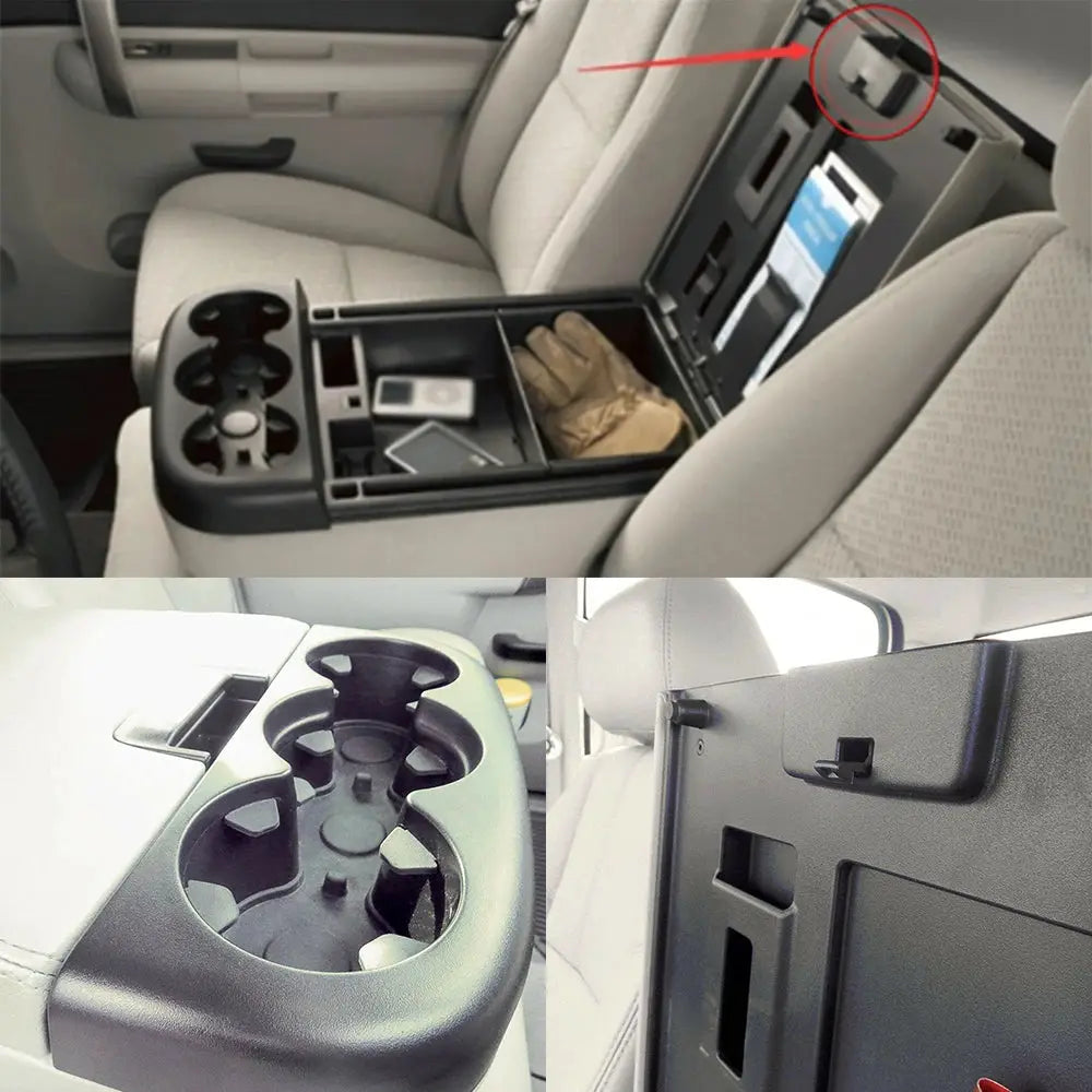 Center Console Armrest Lid Latch Lock For Chevy Suburban Silverado 1500 2500 3500 Avalanche Tahoe GMC Sierra Yukon XL 2007-2014 by InterCyprus Trading Ltd