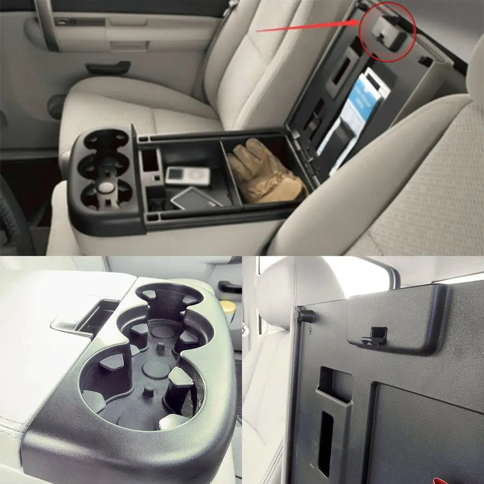 Center Console Armrest Lid Latch Lock For Chevy Suburban Silverado 1500 2500 3500 Avalanche Tahoe GMC Sierra Yukon XL 2007-2014 by InterCyprus Trading Ltd