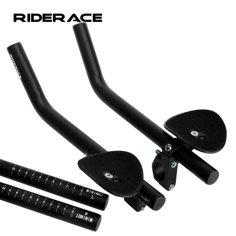 Guidon de repos Riderace TT en alliage d'aluminium, 32 cm, fixation de 22,2 mm pour VTT