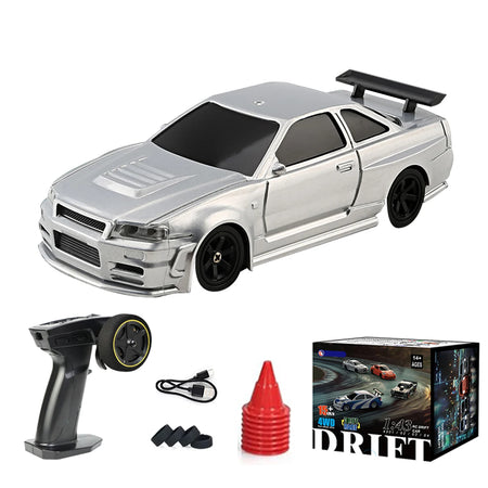 Mini RC 4WD Drift Car 1/43 RTR &ndash; High Speed 4WD Drive 4304