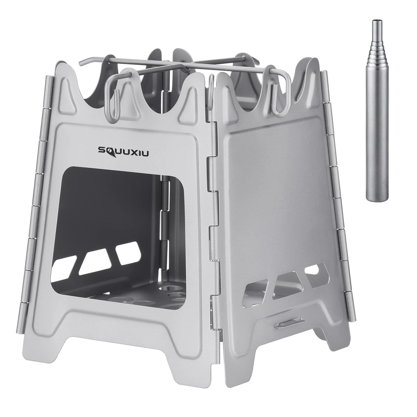 Outdoor Mini Fire Pit Stove &ndash; Lightweight Titanium Pro