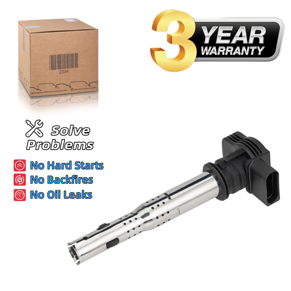 Metāla un plastmasas iedegšanās spole Audi A4 B7/B8