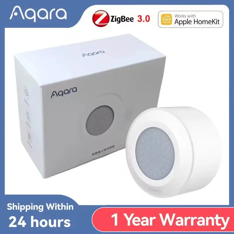 Aqara High Precision Motion Sensor Smart Home ZigBee 3.0 IPX5 Waterproof by InterCyprus Trading Ltd