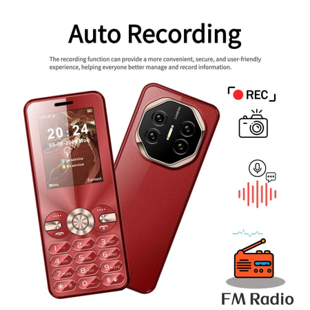 GSM 2G Ultra Slim Budget Phone For The Elderly &ndash; Easy To Use