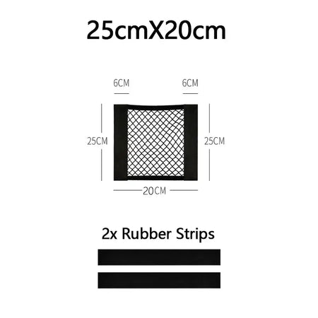 Car Trunk Net &ndash; Universal Mesh Organizer For Car Storage 3Pcs / 25CMx20CM