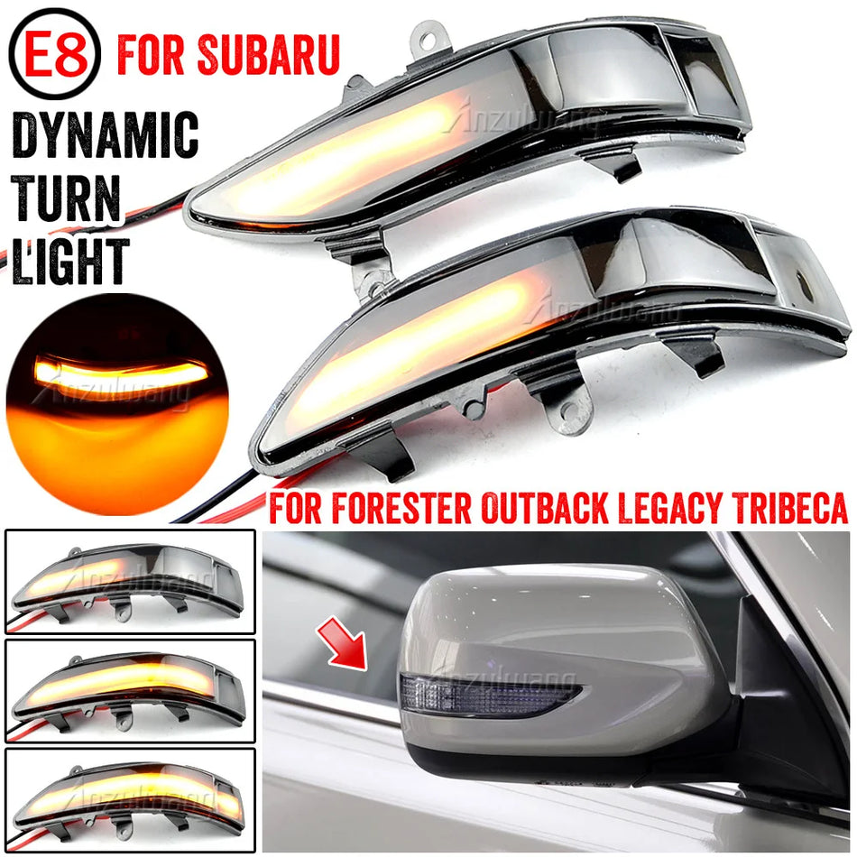 Luces de Señal de Giro LED para Subaru Forester Outback Legacy Tribeca