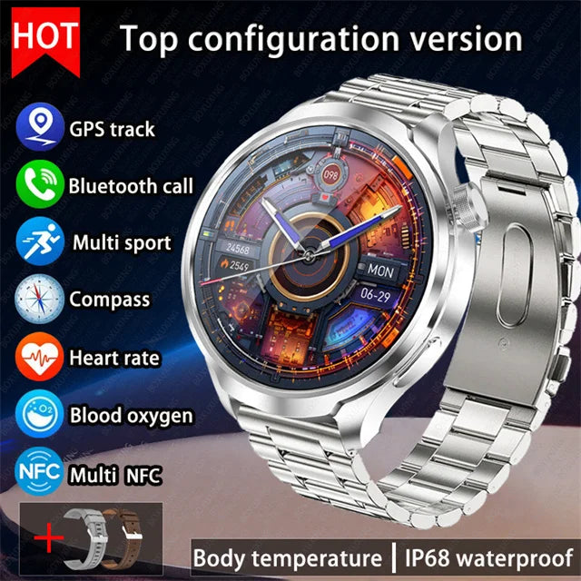 HUAWEI Outdoor Sports Smart Watch with AMOLED Screen GPS and Heart R InterCyprus