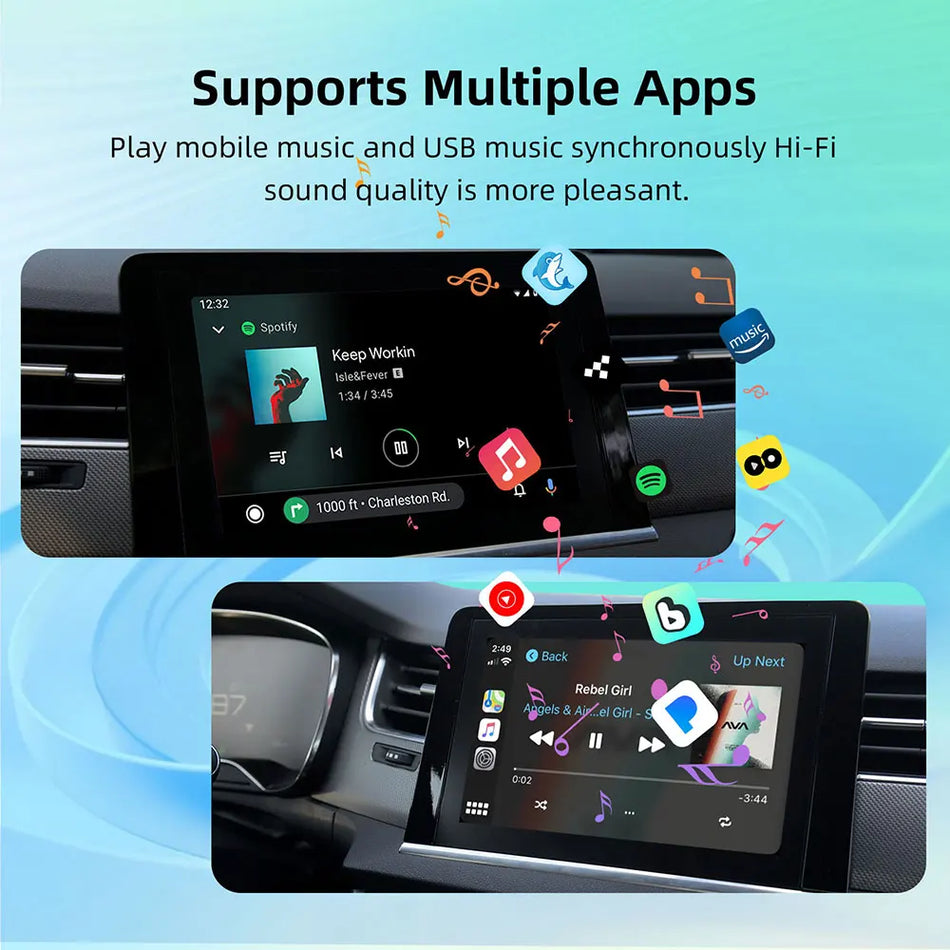 Peugeot Citroen CarPlay Android Auto Wireless Decoder Box for SMEG MRN