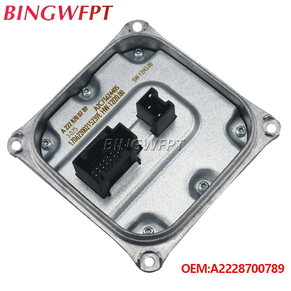 Módulo de faro LED Balasto delantero para Mercedes-Benz W212 W222 W218 W205