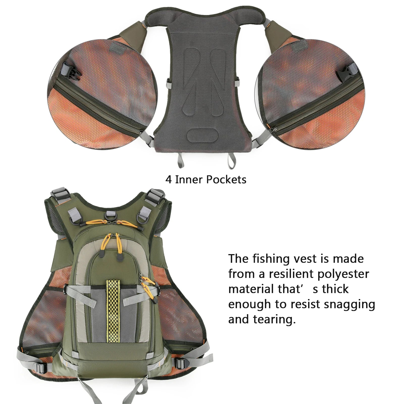 LIXADA 16 Fishing Vest &ndash; Customizable Comfort And Straps