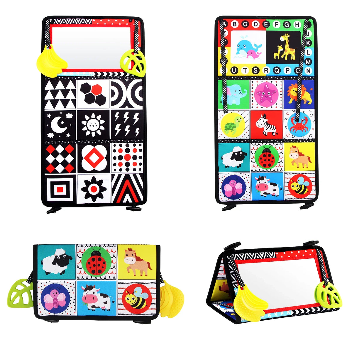 Baby Cloth Book &ndash; Engaging Early Educational Toy D Animals