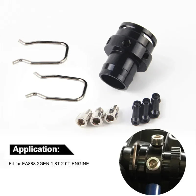 VW Golf MK6, Audi A3 TT Leon Boost Gauge Tap Adaptor, Aluminum