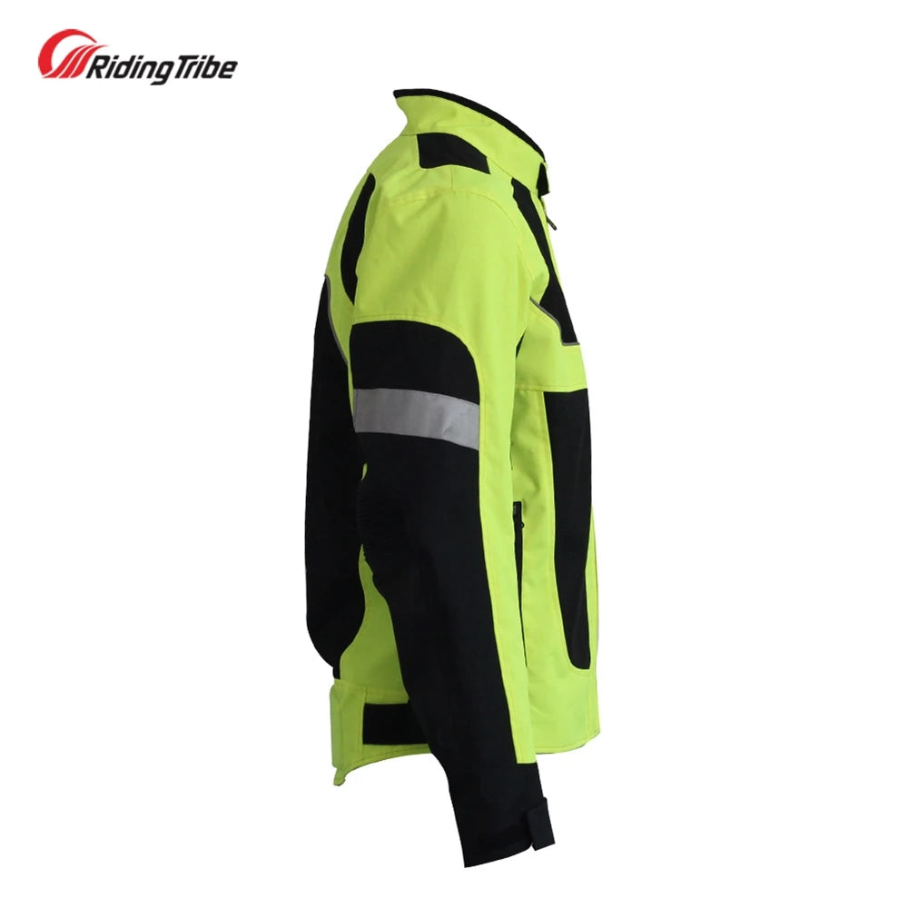 JK-21 &ndash; High Visibility Breathable Summer Motorcycle Jacket