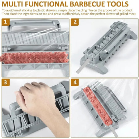 Manual Kebab Maker for Perfect BBQ Skewers at Home