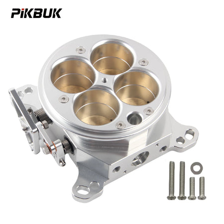 CNC 4 Barrel Throttle Body With 1200CFM Aluminum Fuel Injection by InterCyprus Trading Ltd
