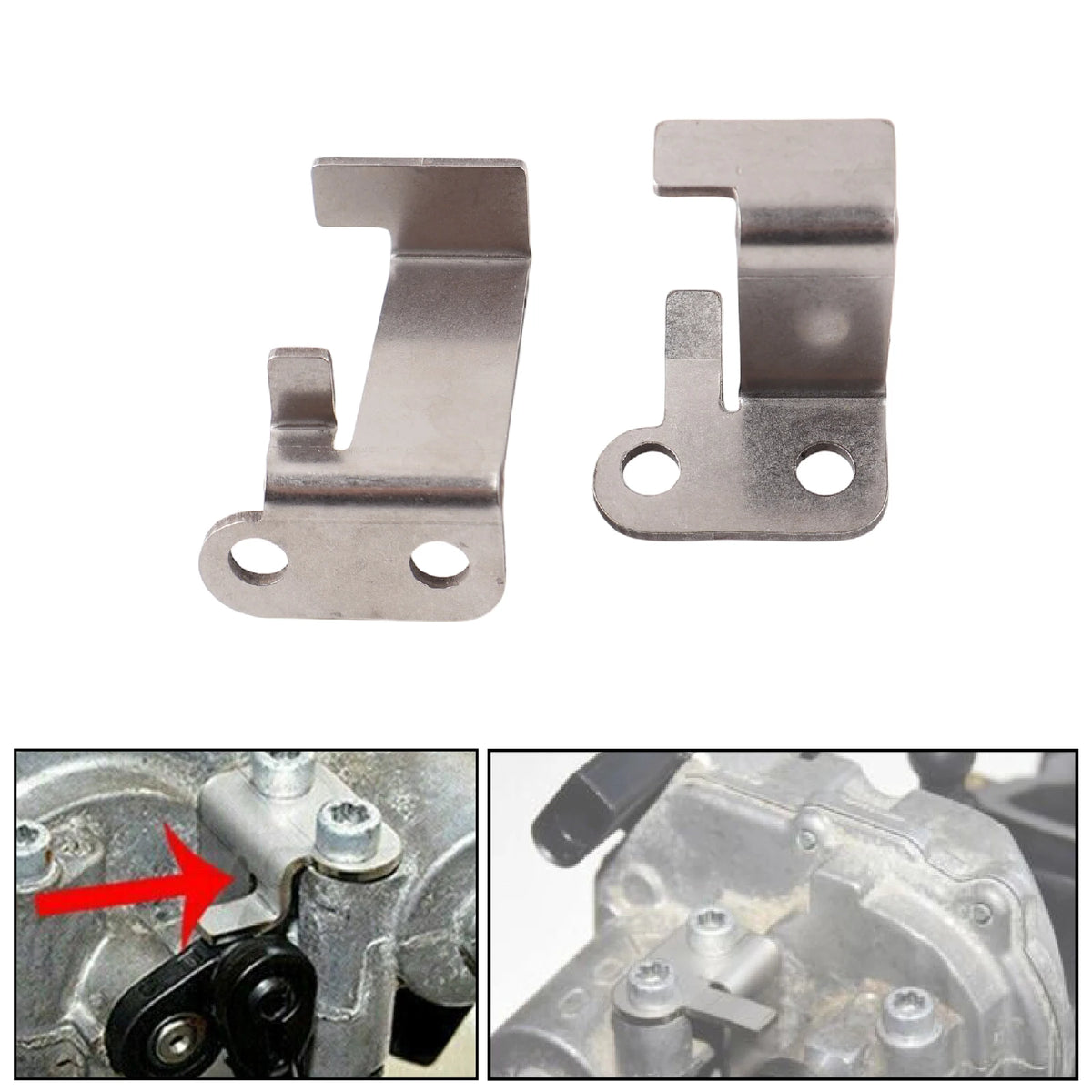 Aluminum Swirl Flap Repair Bracket Set for VW 2.7 3.0 V6 TDi by InterCyprus Trading Ltd