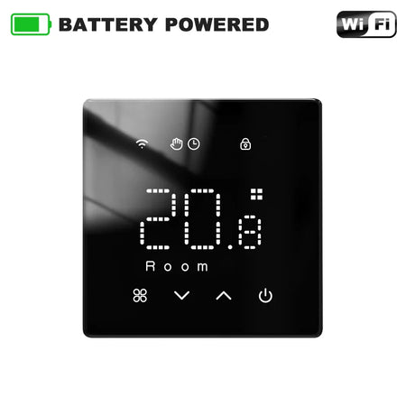 V9BW Smart WiFi Thermostat &ndash; Alexa Google Home Compatible WiFi-Black