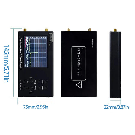 HTOOL SA8 Spectrum Analyzer - Wide 35-6200 MHz Range