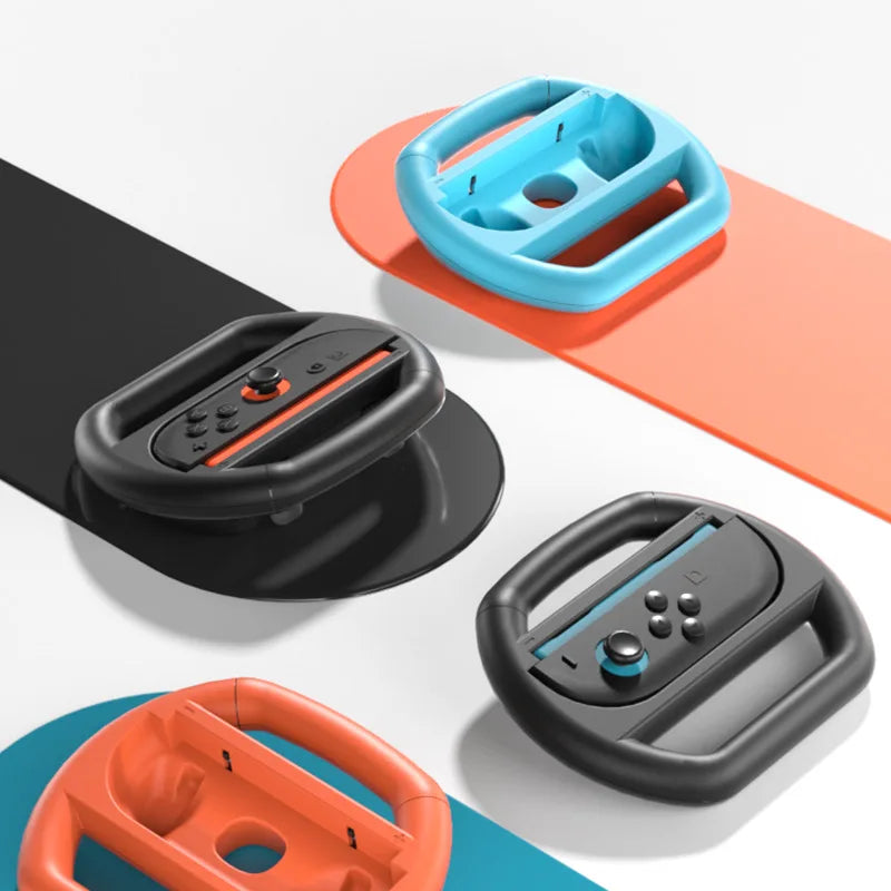 Steering Wheels for Nintendo Switch 2 &ndash; Anti-Slip Grip Racing Wheels for Mario Kart