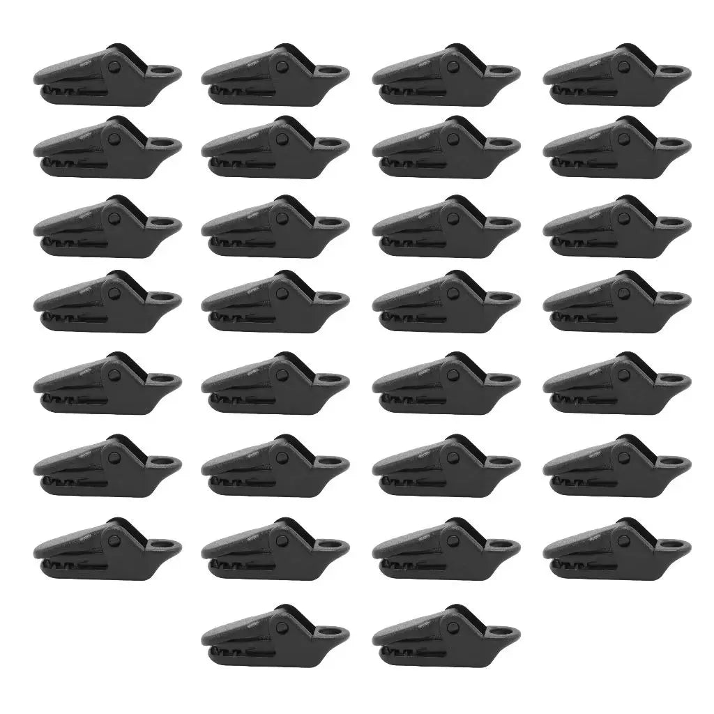 Heavy-Duty Tarp Clips for Outdoor Tents and Canopies 30 Pcs