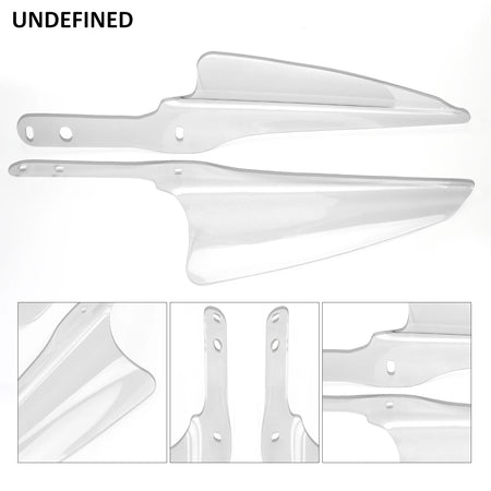 Harley Road King Wind Deflector &ndash; Acrylic Construction