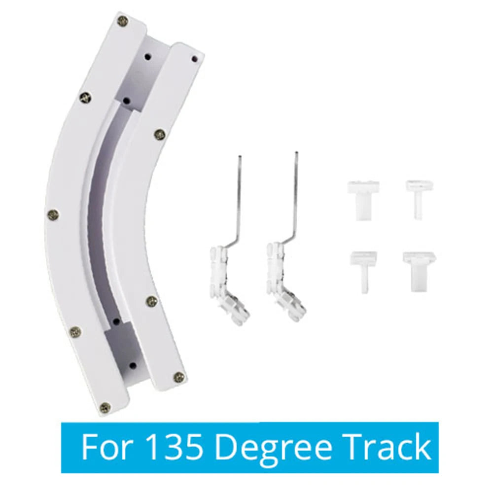 Zemismart Corner Curtain &amp; Blind ARC Track for ZM79 Motor 135 degree