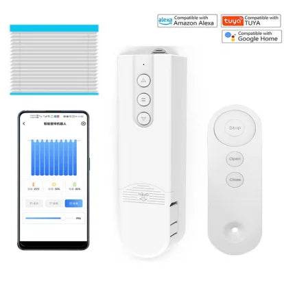 HIMOJO Wi-Fi Smart Blind Motor with App Control and Voice Activation WIFI Version