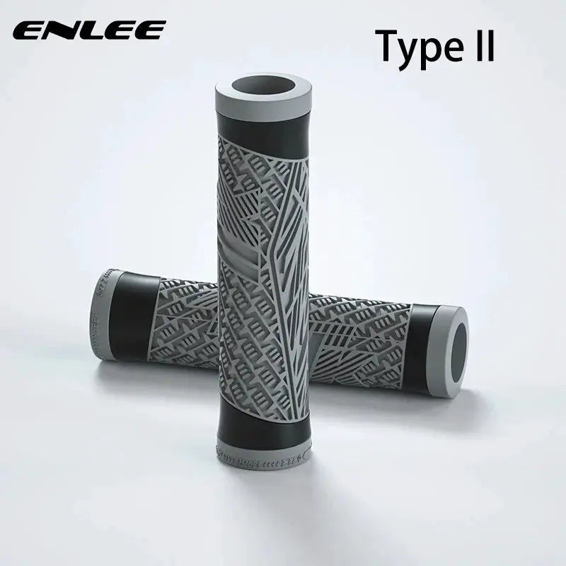 ENLEE Mtb Bike Grips Handle Flat Handlebar Bicycle Silicone Mountain Bicycle Handlebar Covers Soft Ultralight Grips Accessories by InterCyprus Trading Ltd