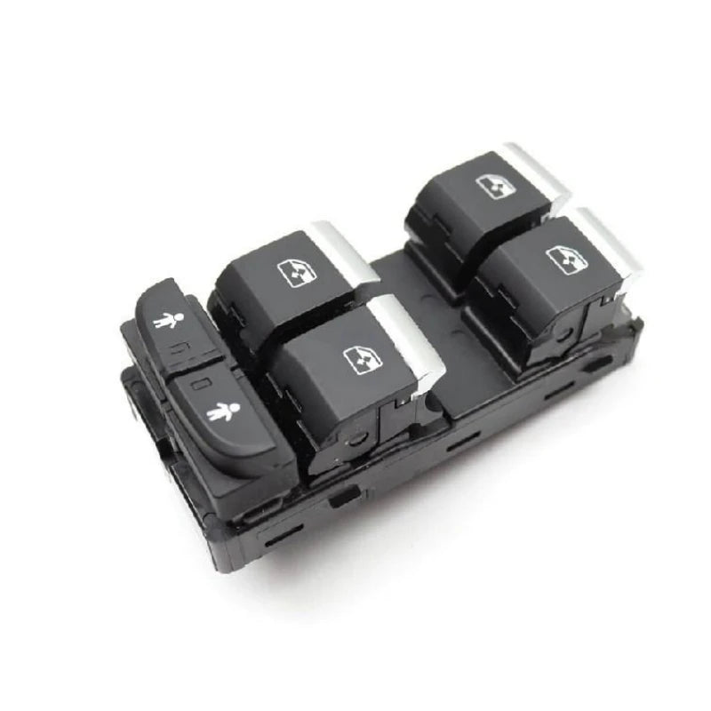 Κουμπί Διακόπτη Ανυψωτήρα Παραθύρου Εμπρός Αριστερά 10pin Πλαστικό για Audi Q7
