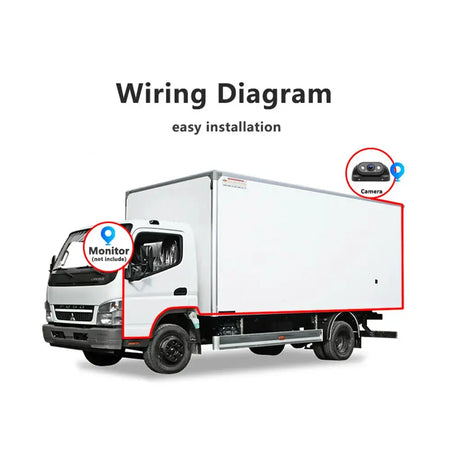 SMARTOUR 4PIN Heavy Duty Metal Case AHD 1080P Sensor Rear View Camera Backup Reversing Waterproof 12-24v For Caravan Truck Bus by InterCyprus Trading Ltd