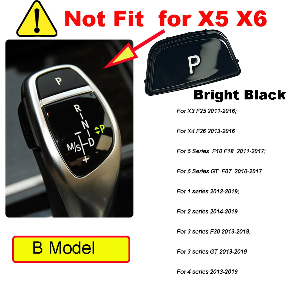 Parking Brake Button With ABS Material For BMW 1 2 3 Series F10 F25 by InterCyprus Trading Ltd