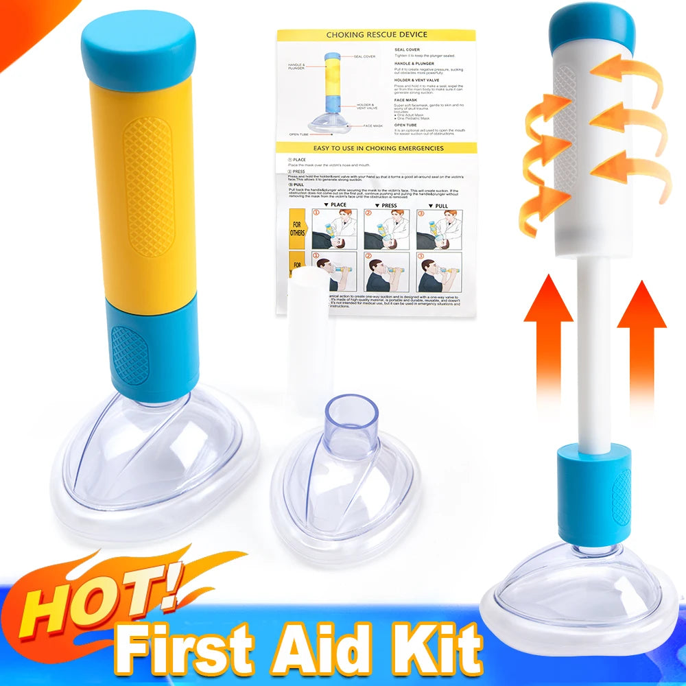 First Aid Kit Choking Emergency Device &ndash; Portable Rescue