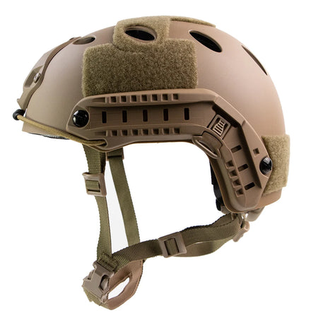 BOOIU Airsoft Tactical Helmet &ndash; Thickened ABS Shell FPJ MD Round hole