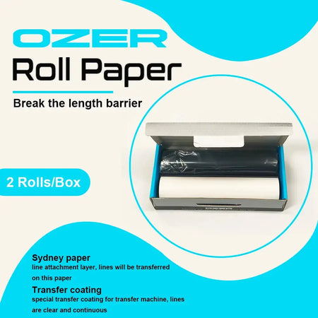 Ozer Tattoo Transfer Rolling Paper For Thermal Printer